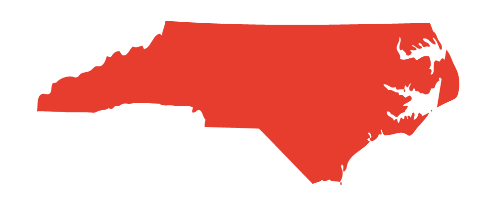 North Carolina cutout