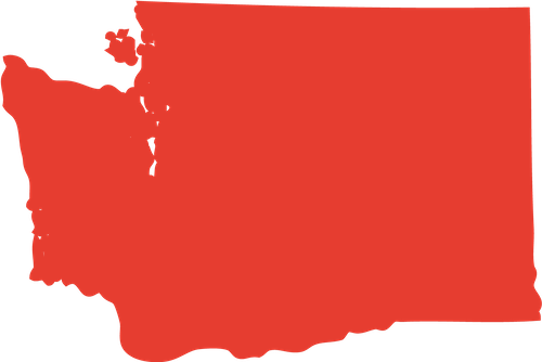 Washington cutout